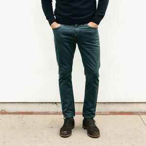 TODD SNYDER New York Green 100% Cotton Stretch Chino Pants    Mens Size 31 x 30